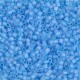 Miyuki delica beads 10/0 - Matted transparent aqua ab DBM-861